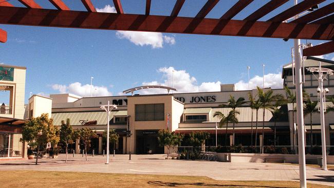 Outside the centre in 2000. Picture: Graham Hutton