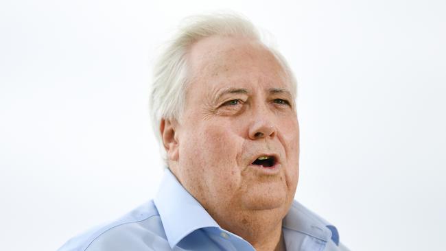 Businessman Clive Palmer. Picture: AAP