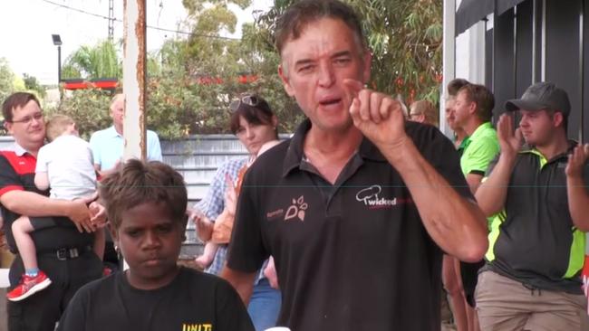 Darren Clark Alice Springs on a previous occasion.
