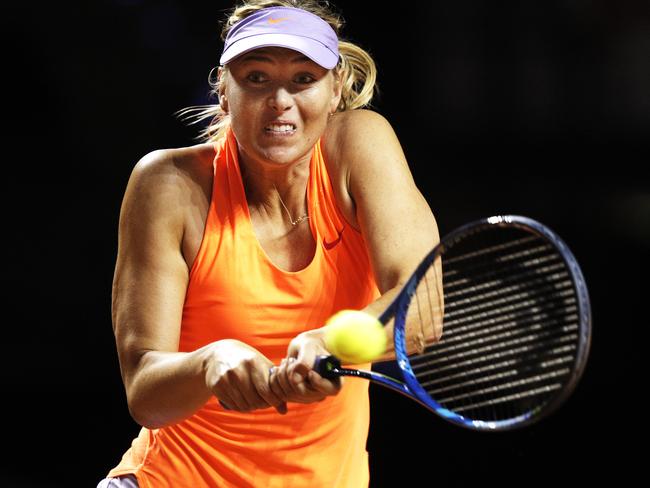 Sharapova’s return to the court was short-lived.