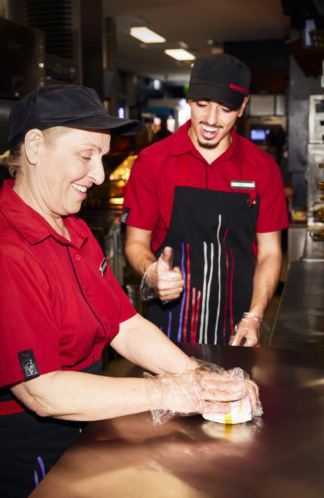 McDonald's is recruiting people from all walks of life to work in its restaurants across the Gold Coast. Picture: Benito Martin