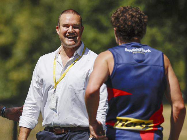 Melbourne’s interim president Brad Green. Picture: Michael Klein