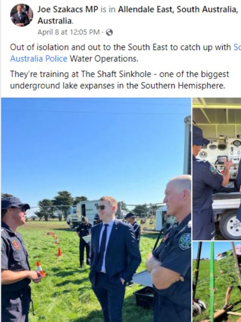 Joe Szakacs MP meets with locals at The Shaft.