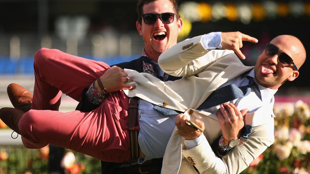 Pose for a photo, boys? Picture: Michael Dodge/Getty Images