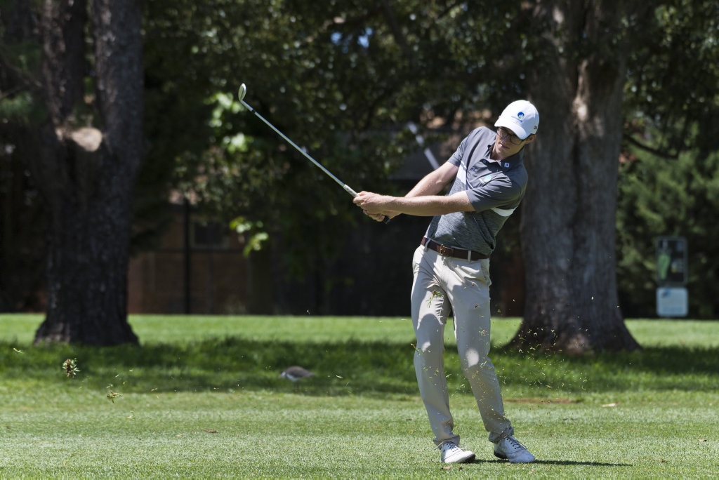 Lawry Flynn in the Queensland PGA Championship final day of play at City Golf Club, Sunday, February 16, 2020. Picture: Kevin Farmer