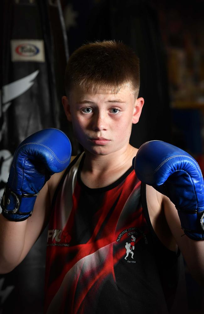 Sunshine Coast Thai Boxing Centre fighter Josh Robson. Picture: Patrick Woods.