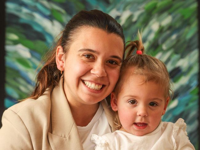 NEWS ADVKedeisha Kartinyeri is a mum, mentor, philanthropist and the first Aboriginal woman to own her own accounting firm. Her firm supports 70 Aboriginal-run businesses in SA and she is a mentor at schools and unis.  Kedeisha and her two-year-old daughterImage/Russell Millard Photography