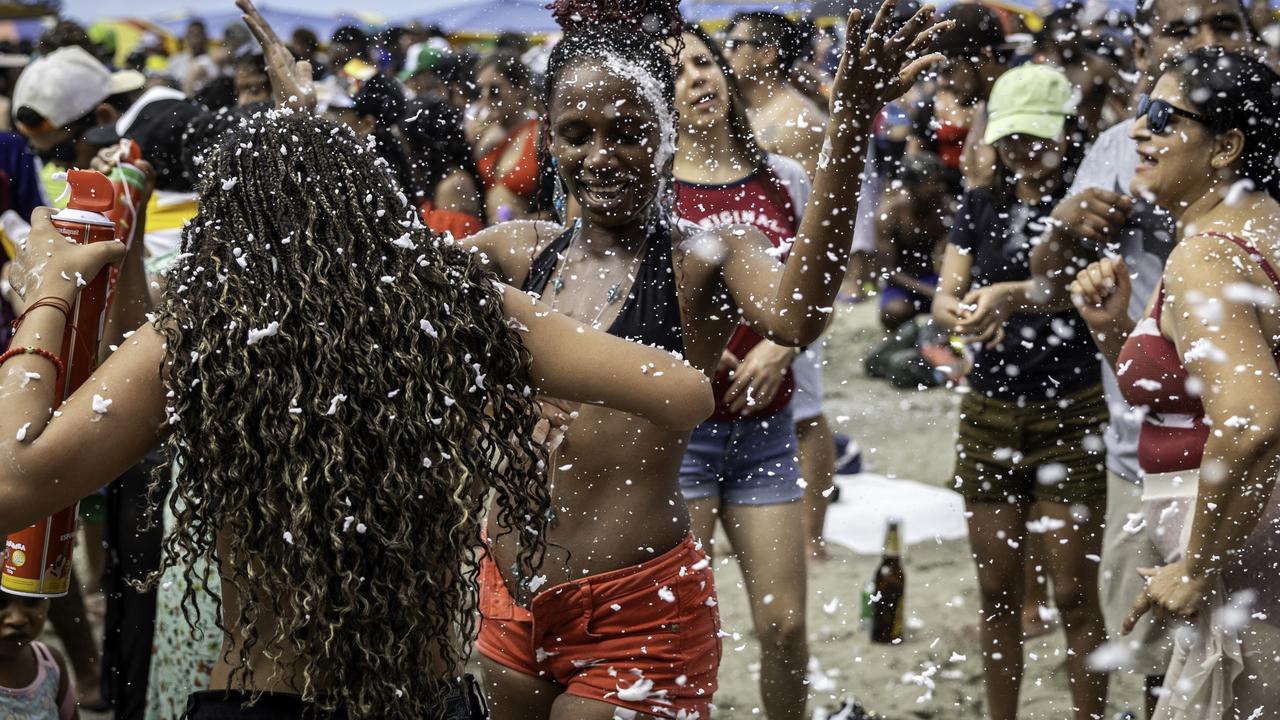 Carnival celebrations were, nevertheless, allowed to go ahead. Picture: John Moore/Getty Images