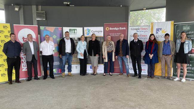 Judges and sponsors met to marking the opening of the awards on a misty winter morning in June at the Nelson Reserve. Qld Hydro and HQPlantations are the major sponsors of the awards. June 14, 2023.