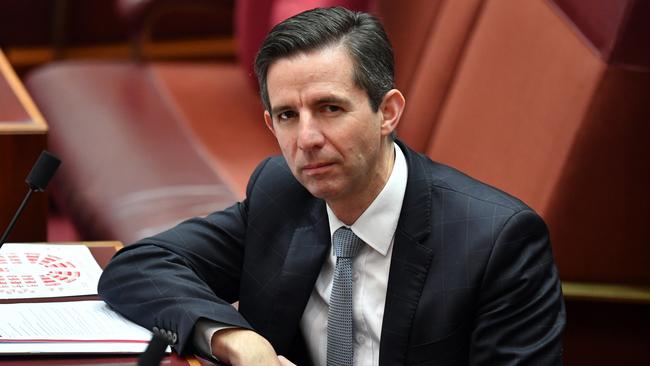 Tourism Minister Simon Birmingham has urged Queensland to consider opening a travel bubble with New Zealand if the opportunity presents itself. Picture: Sam Mooy/Getty Images