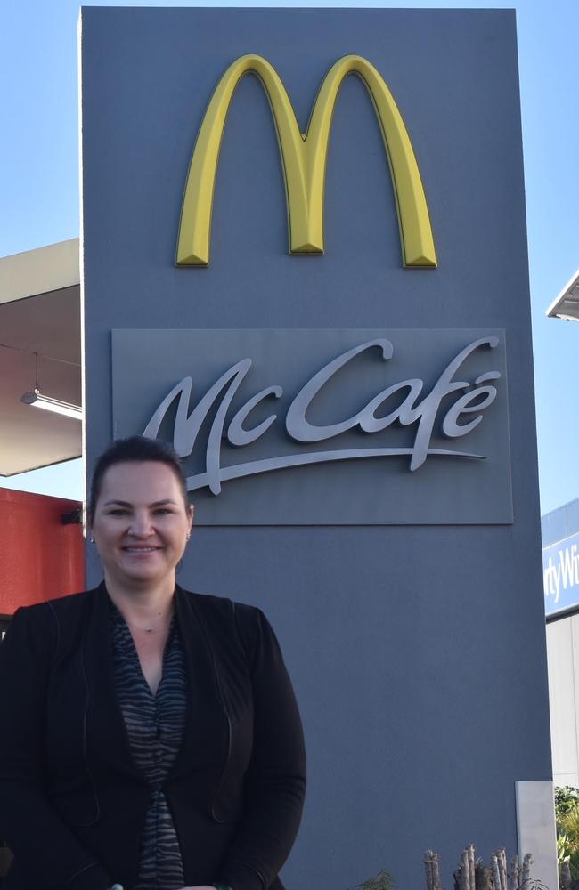 Niki Ramsay will open the Andergrove McDonald's on Friday April 2022. Picture: Matthew Forrest