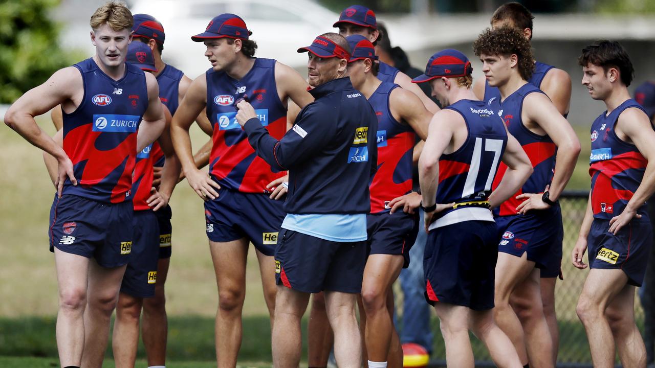 AFL news 2025 Melbourne preseason camp at Bright can change fortunes