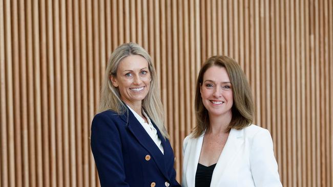 Liberal Candidates for Coogee and Vaucluse, Dr Kylie von Muenster and Kellie Sloane. Picture: NCA NewsWire / David Swift