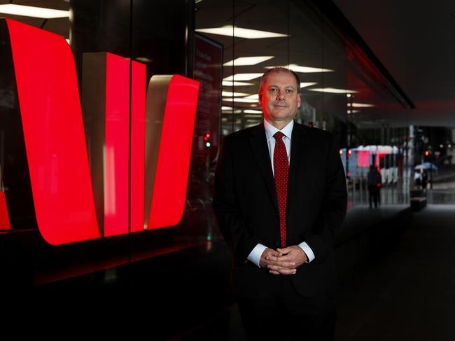 Westpac CEO Peter King. Picture: Nikki Short