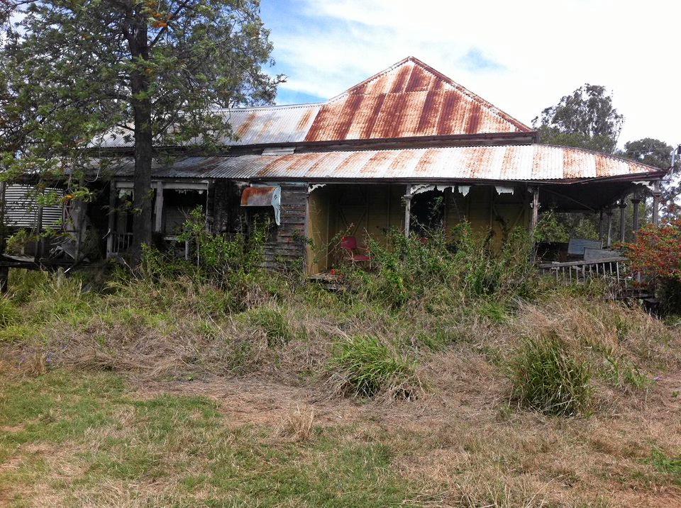 Troy Nothdurft and Phillip Coleman renovated this farmhouse in Ropeley. Picture: Contributed