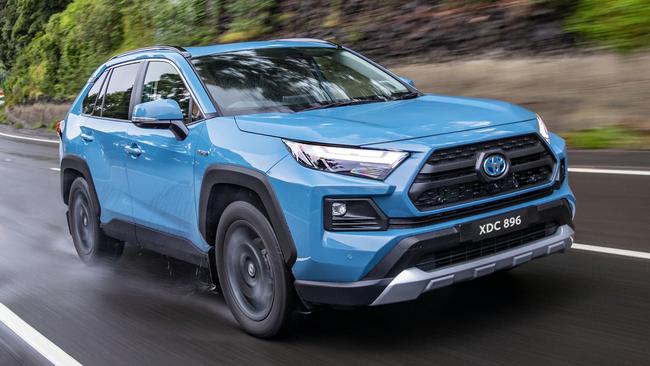 Toyota’s hybrid RAV4 is one of the most fuel-efficient vehicles on sale in the local market, but Greenpeace says it needs to embrace EVs. Picture; Supplied.