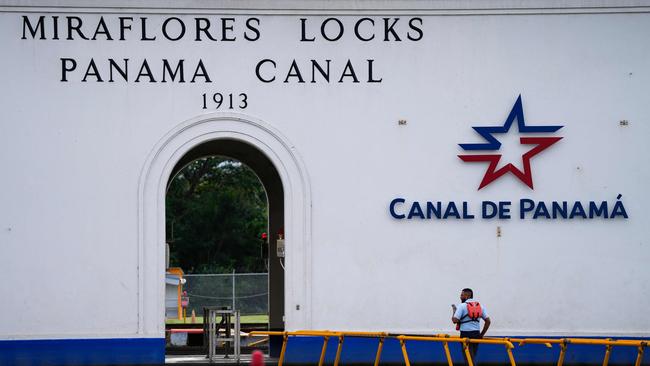 Panama’s president has rejected Donald Trump's pledge that the US would be "taking back" the Panama Canal. Picture: AFP