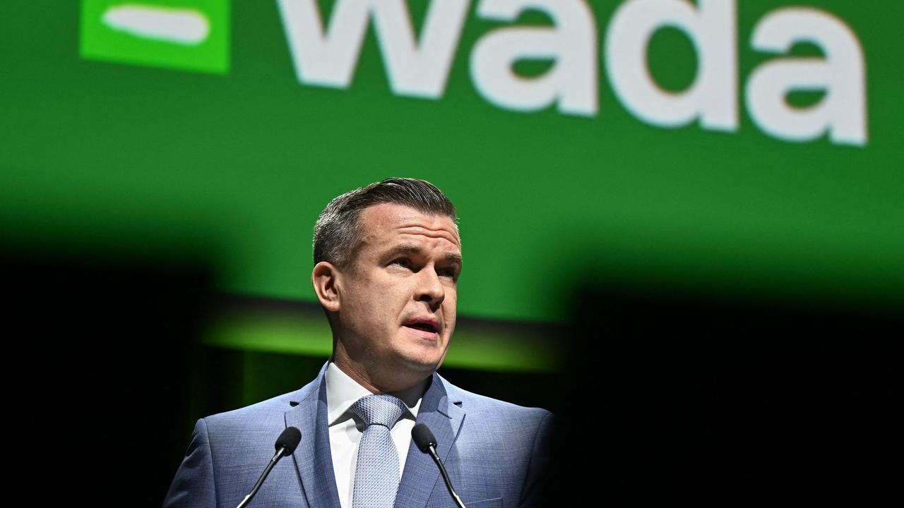 World Anti-Doping Agency president Witold Banka defended the organisation’s actions. Picture: Fabrice Coffrini / AFP