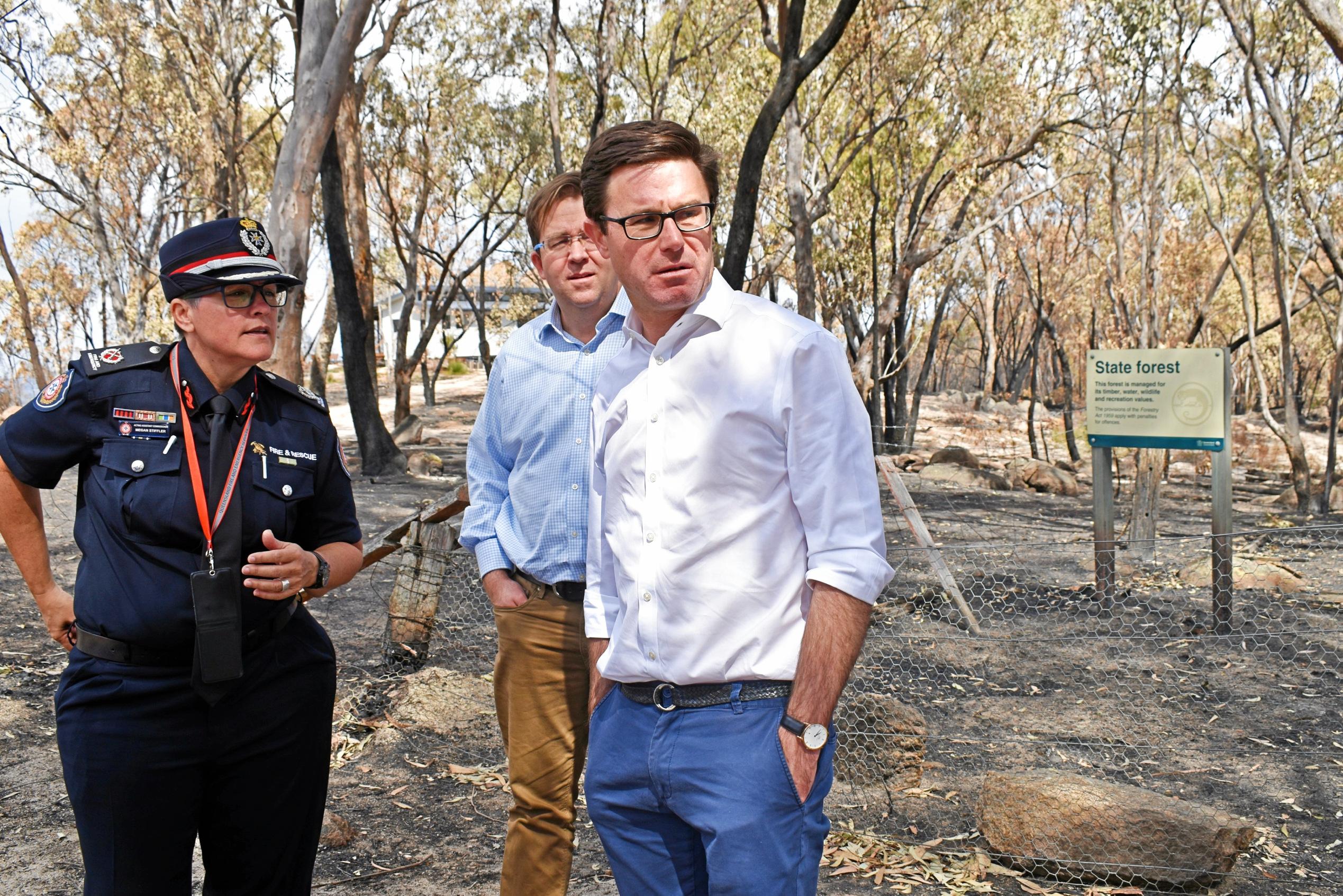 Minister for Water Resources, Drought, Rural Finance, Natural Disaster and Emergency Management David Littleproud toured Stanthorpe this morning.