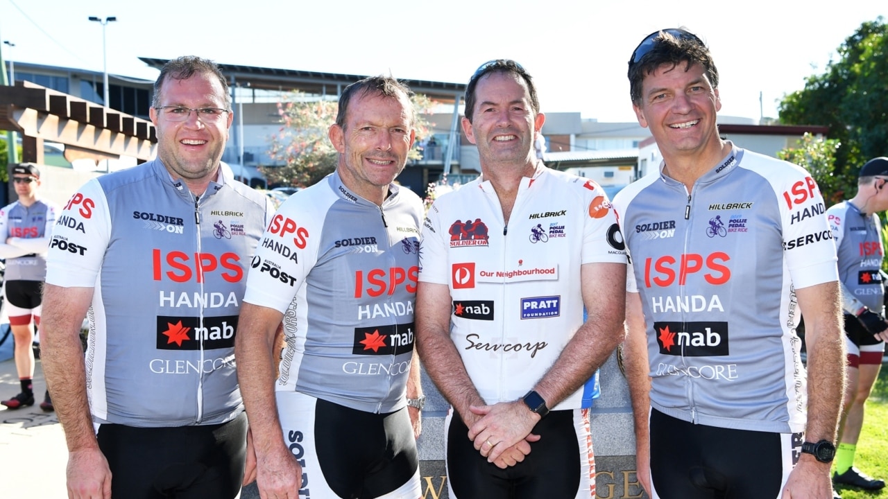 Tony Abbott embarks on 1,000km bike ride for charity