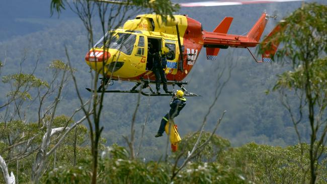 Westpac rescue helicopter. Picture: Westpac/ Channel 7