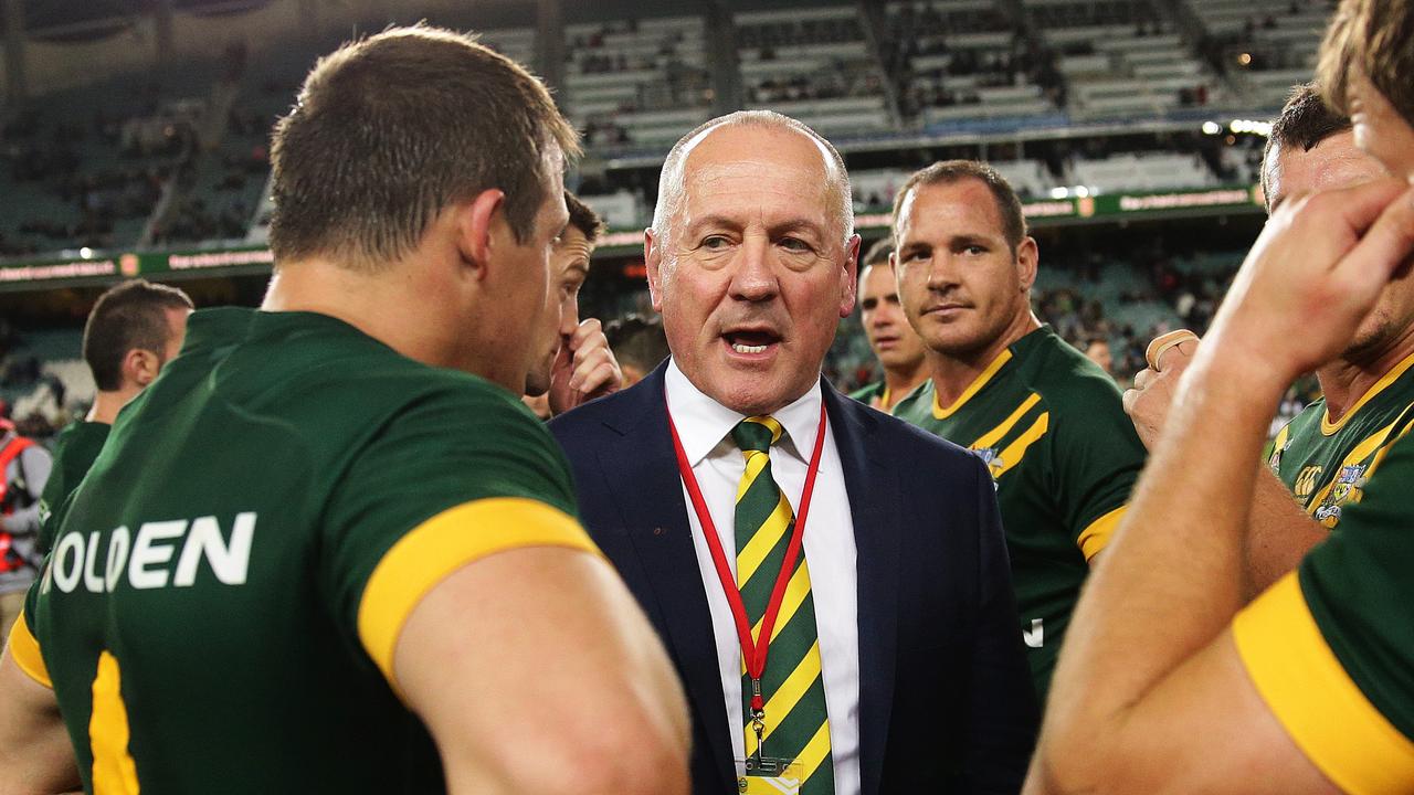 Tim Sheens has been linked with a move to the Sharks. Pic Brett Costello