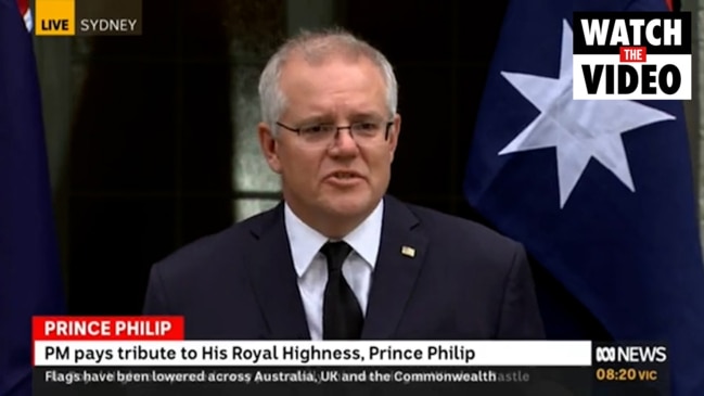 Scott Morrison pays tribute to His Royal Highness Prince Philip (ABC News)