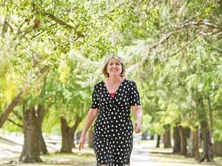 WALKING FOR THE HEART: Sally Fischer from East Creek Community Centre runs a walking group for heart health. Picture: Nev Madsen