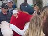 Tiger Woods embraces ex-wife after scandal