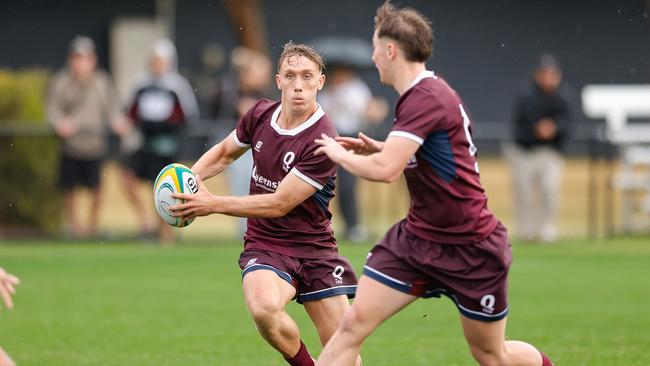 Blake Miller in action for Queensland at the 2024 Australian Schools Rugby Championship. Picture: Rachel Wright.