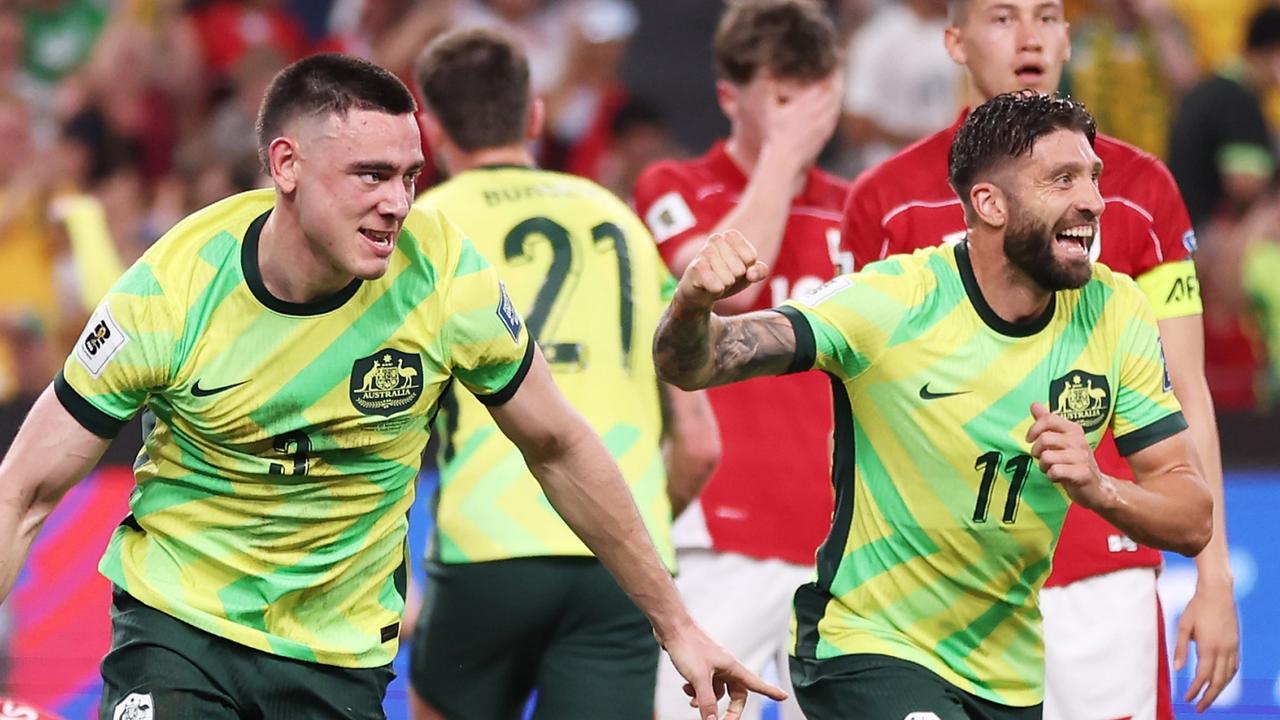 Luck finally returns as Socceroos thump Indonesia