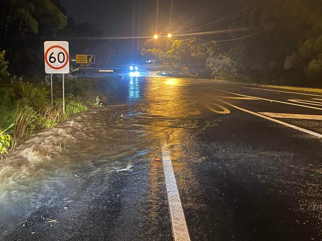 South coast town to be isolated for days after landslides