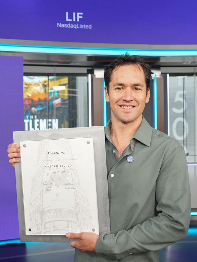 Life360 chief executive Chris Hull