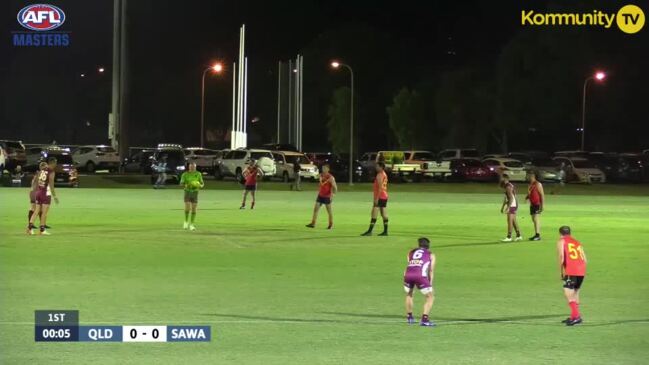 Replay: AFL Masters National Carnival Day 2 - QLD B v SA/WA (Men 35s)