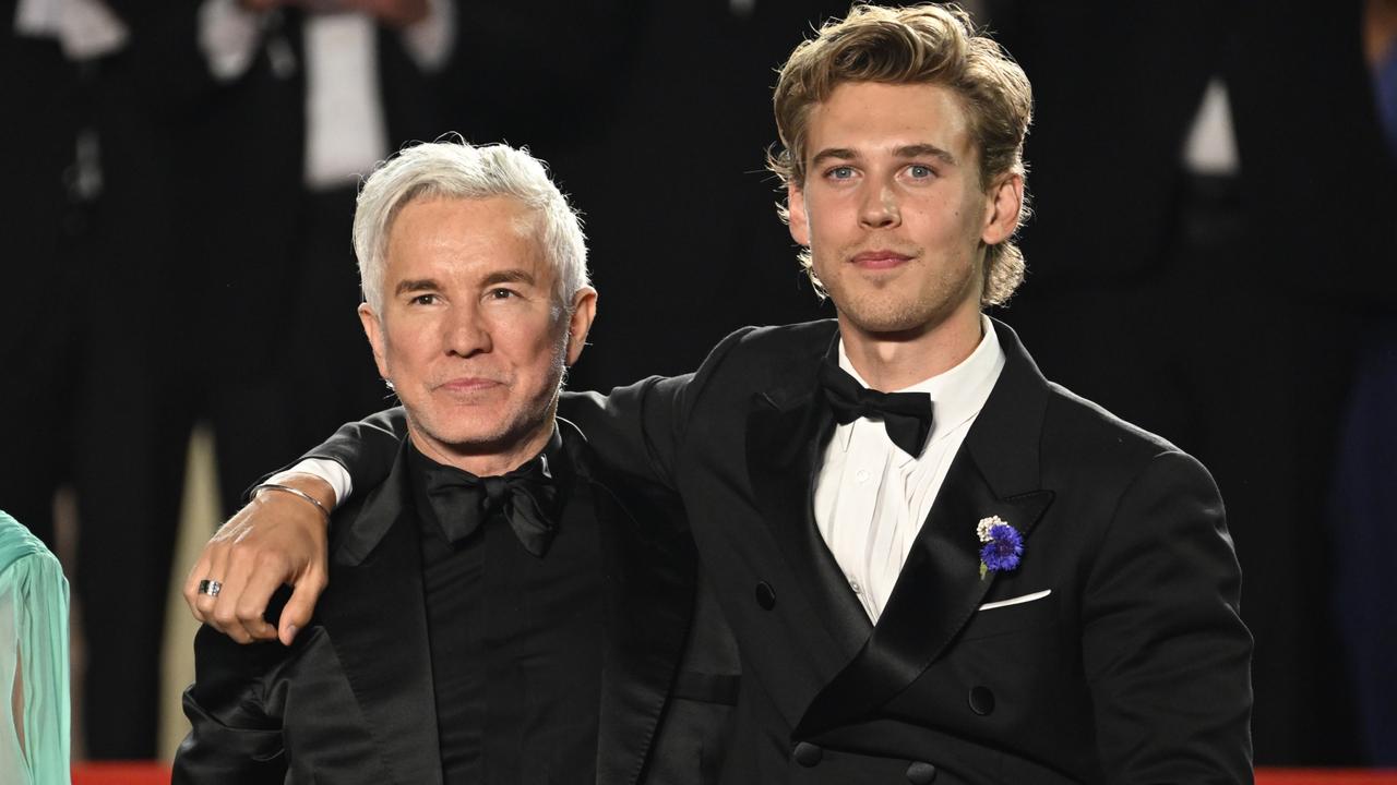 Luhrmann and Butler at the screening of "Elvis" during the Cannes film festival in May. Picture: Gareth Cattermole/Getty Images