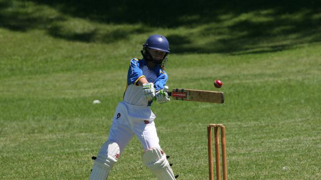 Courtney Sippel as an under 12's player in the game between Murgon Gold and Kingaroy Tigers. Photo: Aiden Burgess / South Burnett Times