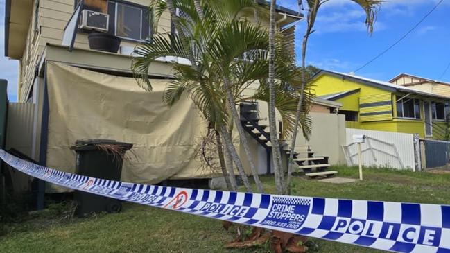 Police declared a crime scene at Peter St, North Rockhampton, on February 21 after reports of a shooting.