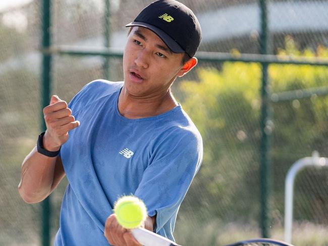 Gold Coast tennis prodigy Taiki Takizawa will be a top seed at the Tennis Australia year end finals.