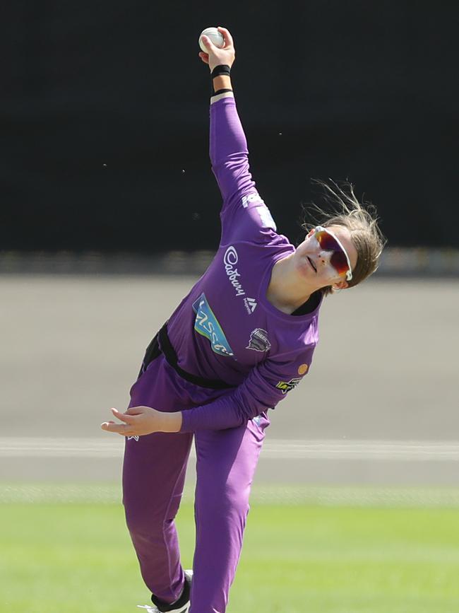 Amy Smith will has been locked away by the Hobart Hurricanes for another two seasons. (Photo by Mark Metcalfe/Getty Images)