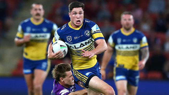 To shut down Mitchell Moses the Rabbitohs must contain the Eels forwards.