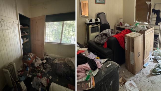 A dilapidated house once filled with rubbish and junk sold for just over $1.3m at auction.