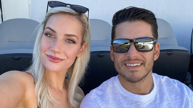 Paige Spiranac is married to Steven Tinoco.