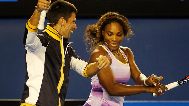 Serena Williams Novak Djokovic Brisbane International | News.com.au ...