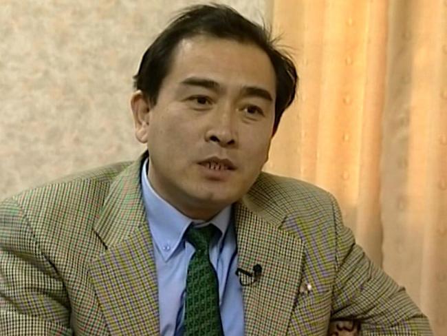 This is an image taken from video taken on April 5, 2004 of Thae Yong Ho, North Korean diplomat speaking during an interview in Pyongyang. North Korea diplomat Thae Yong Ho who was based in London has defected, according to South Korean officials. Seoul's Unification Ministry announced on Wednesday Aug. 17, 2016 that Thae Yong Ho, minister at the North Korean Embassy in the UK capital, recently defected to South Korea with his family. (AP Photo)