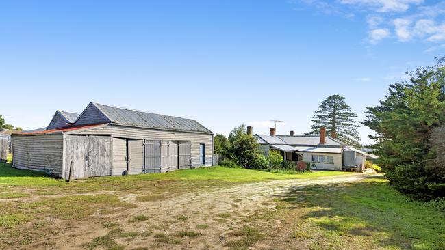 The property also retains the dairy, stable and coach house.