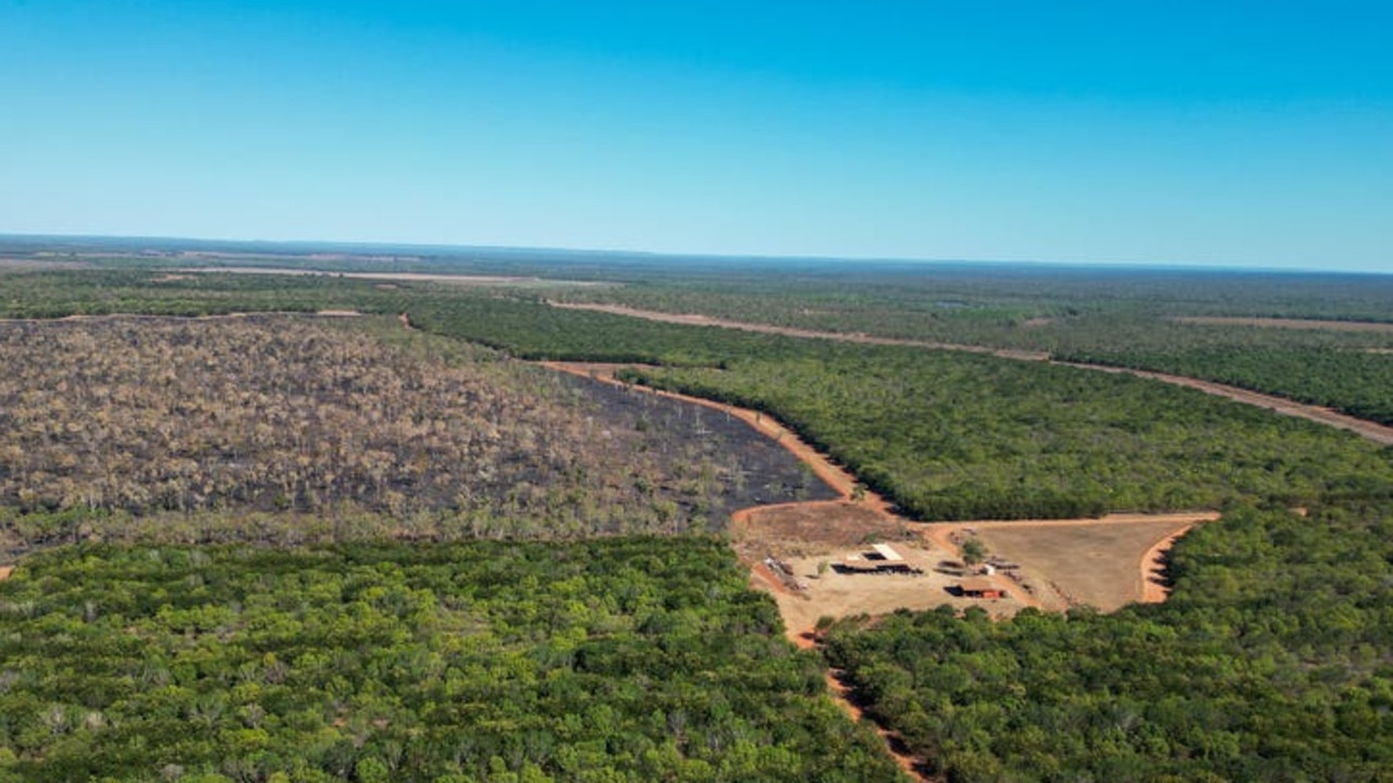 Midway Farms, part of the sprawling Midway Station in the Territory's Douglas Daly region, have been sold to Rombola Family Farms, which will grow melons and gourds on the property. Picture: LAWD Katherine