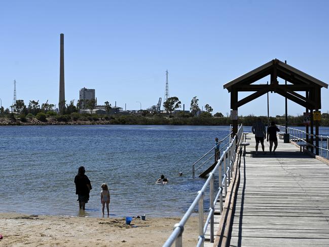 ADELAIDE, AUSTRALIA - NewsWire Photos January 7,  2021:  A general view of the lead smelter in Port Pirie. The lead smelter is an on going health concern to the residents. Picture: NCA NewsWire / David Mariuz