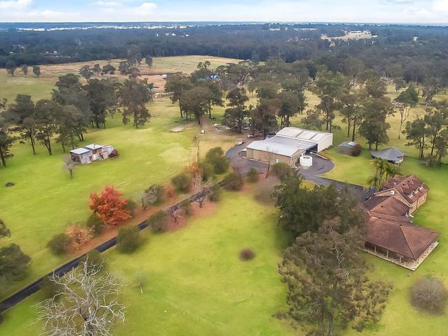 An aerial image of the site in Ebenezer.