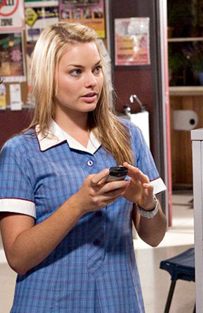 Margot Robbie played Donna Freedman in Neighbours from 2008 until 2011. Picture: Supplied