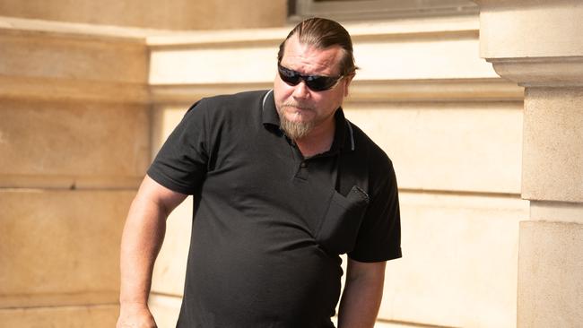 Shane Robert Singleton leaves the Adelaide District Court. Picture: NCA NewsWire / Morgan Sette